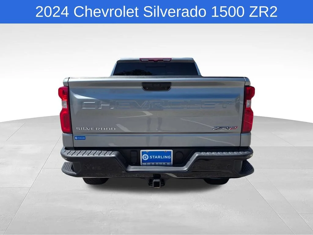 Used 2024 Sterling Gray Metallic Chevrolet ZR2 image 8