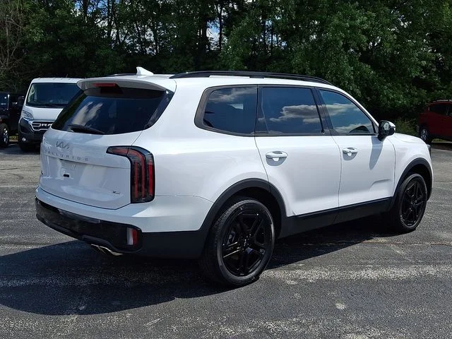 Used 2024 White Kia EX X-Line AWD image 2