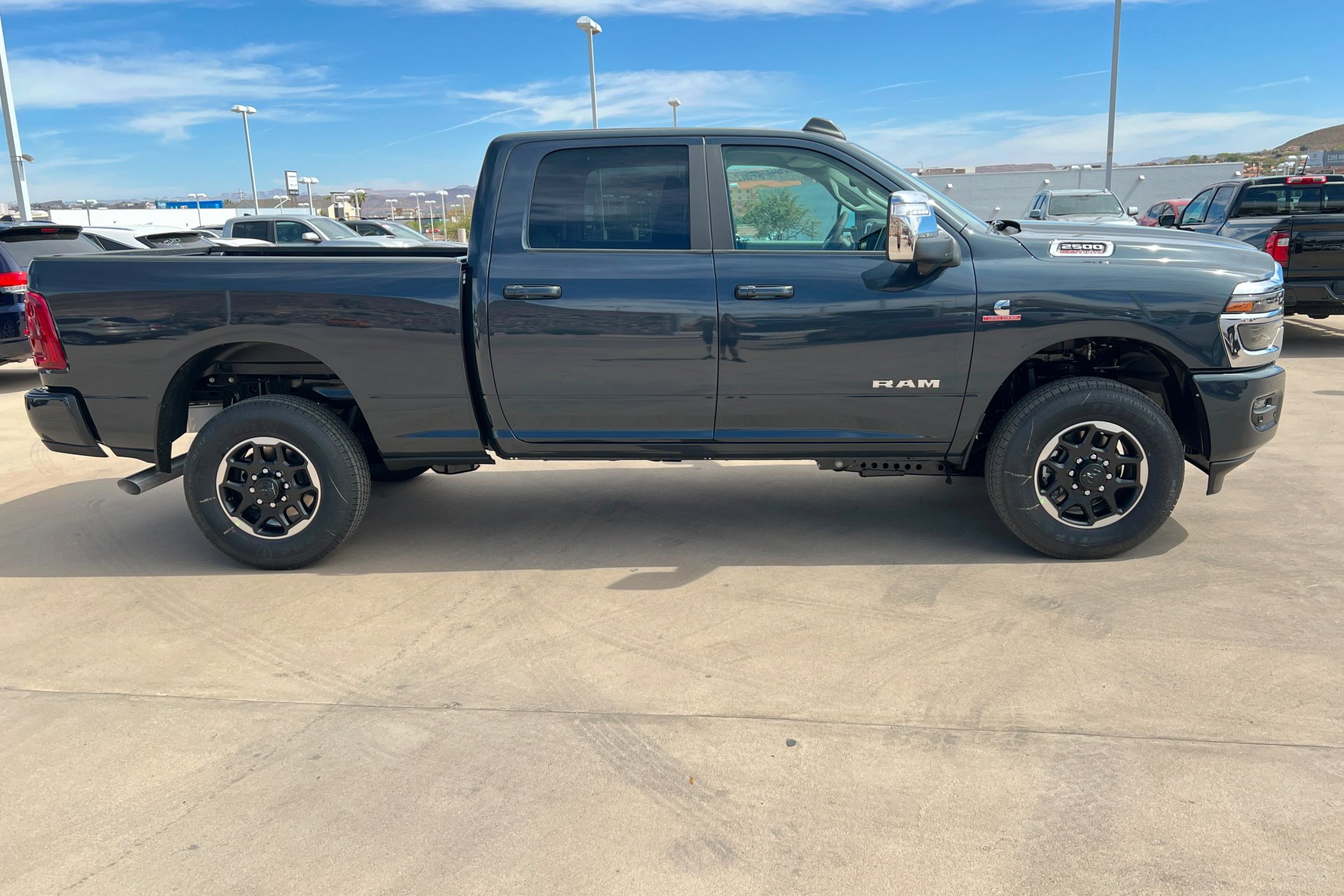 New 2026 Forged Blue Metallic Exterior Paint RAM Laramie image 7