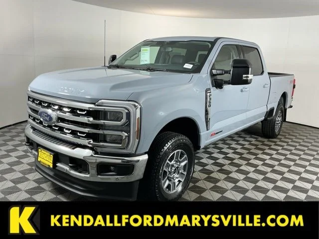 New 2026 Glacier Gray Metallic TriCoat Ford Lariat image 1