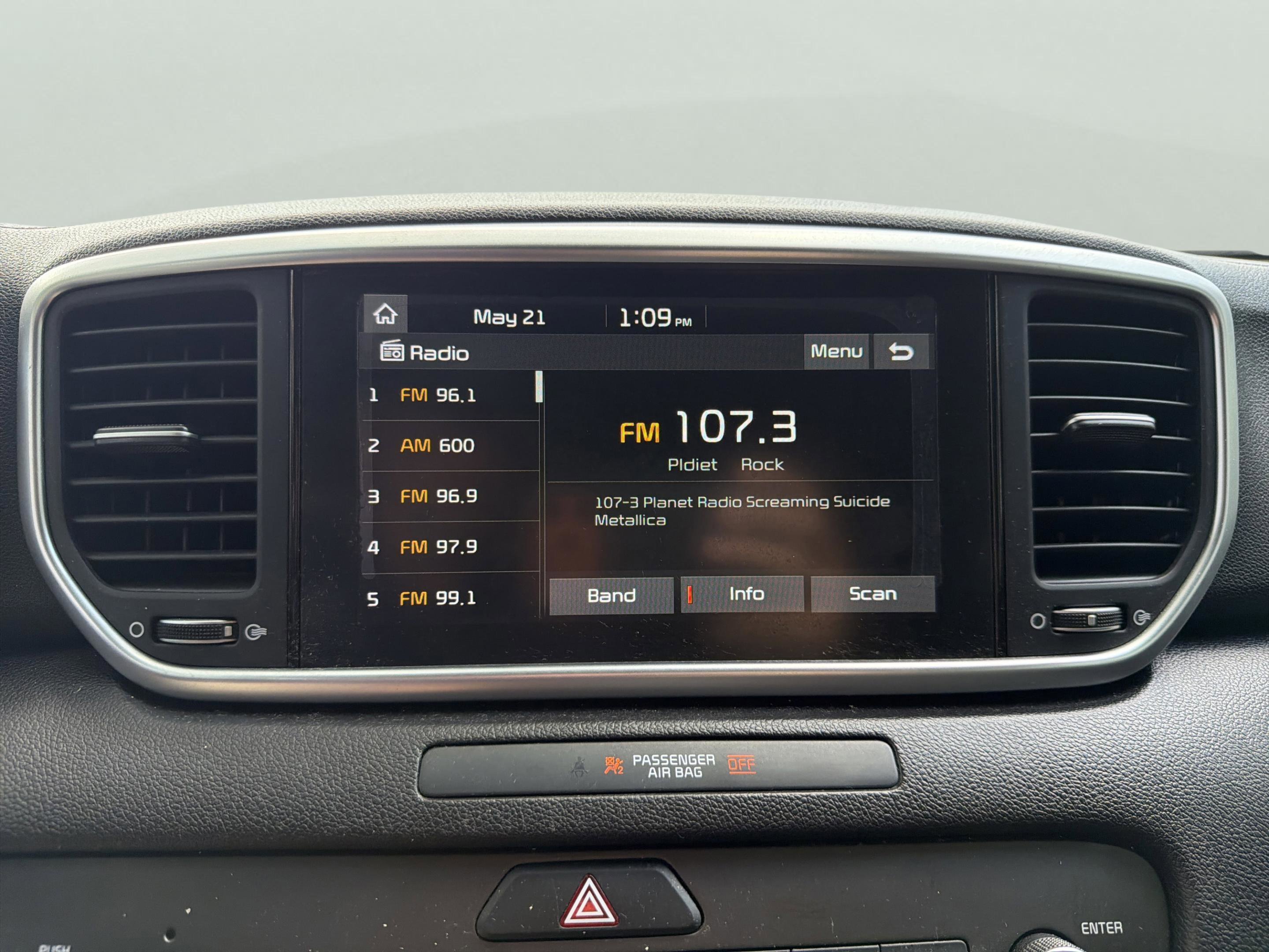 Used 2021 Burnished Copper Kia LX image 13