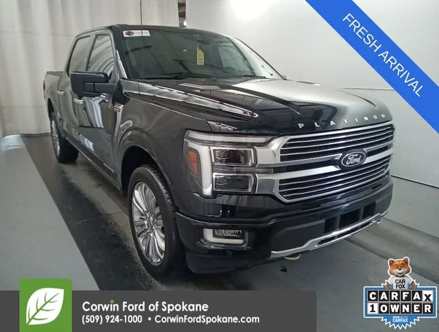 Used 2024 Black Ford Platinum image 1