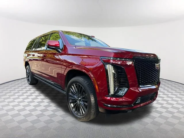 Used 2025 Radiant Red Tintcoat Cadillac Sport Platinum image 3