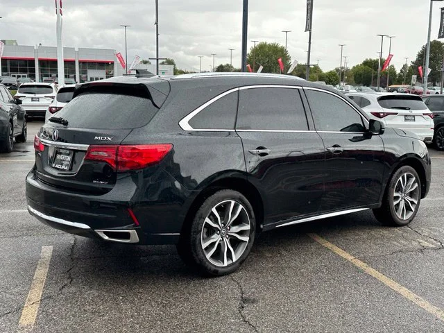 Used 2019 Majestic Black Pearl Acura 3.5L Advance Package image 9
