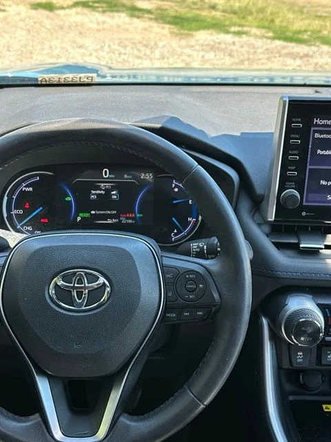 Used 2022 Cavalry Blue/Midnight Black Metallic Toyota XSE image 31