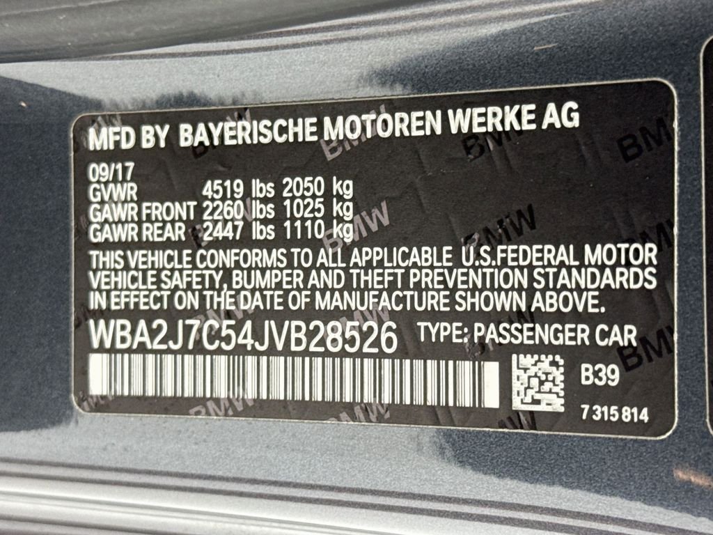 Used 2018 Mineral Gray Metallic BMW M240i xDrive image 32