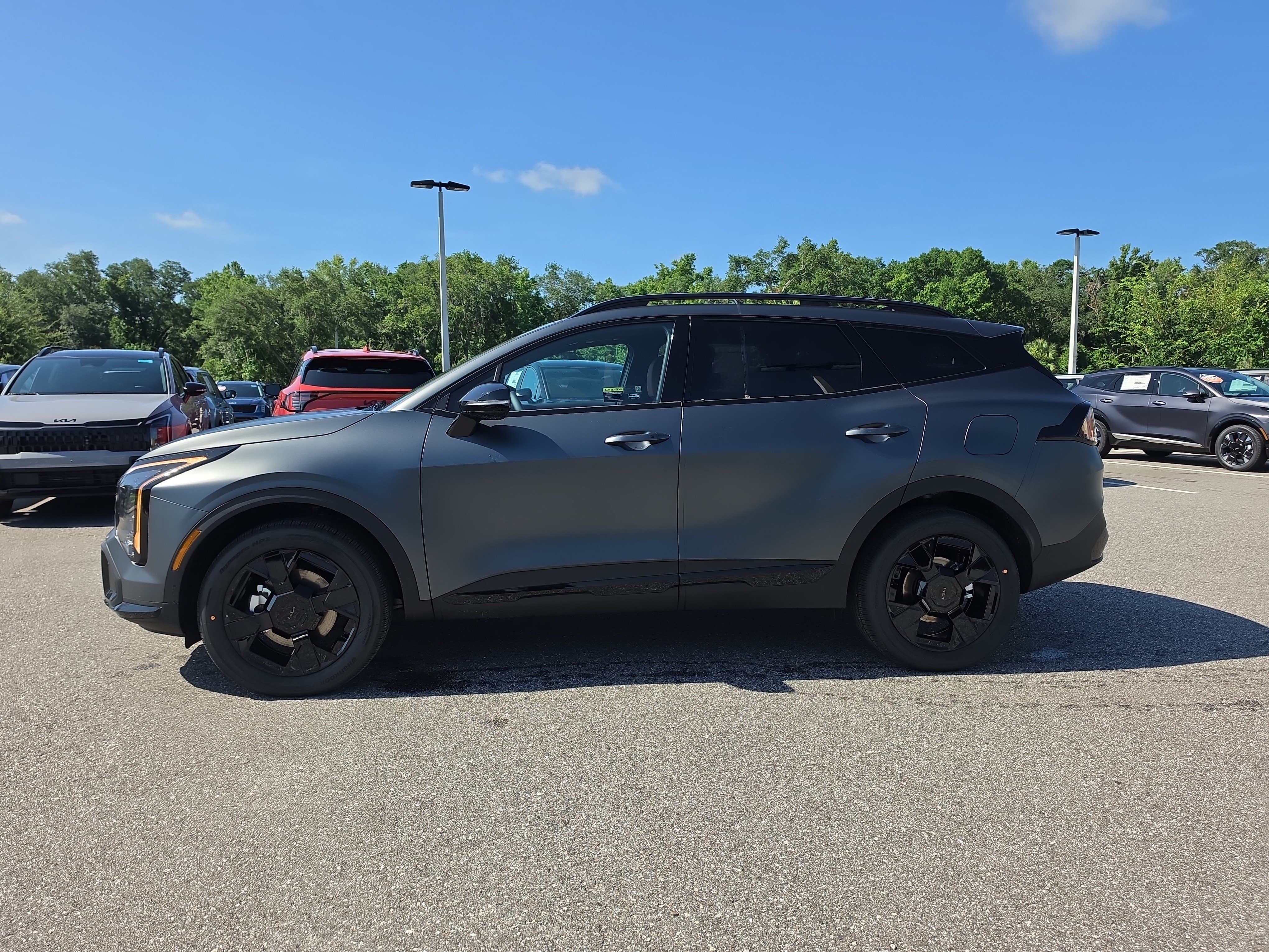 New 2026 Shadow Matte Gray Kia X-Line image 5