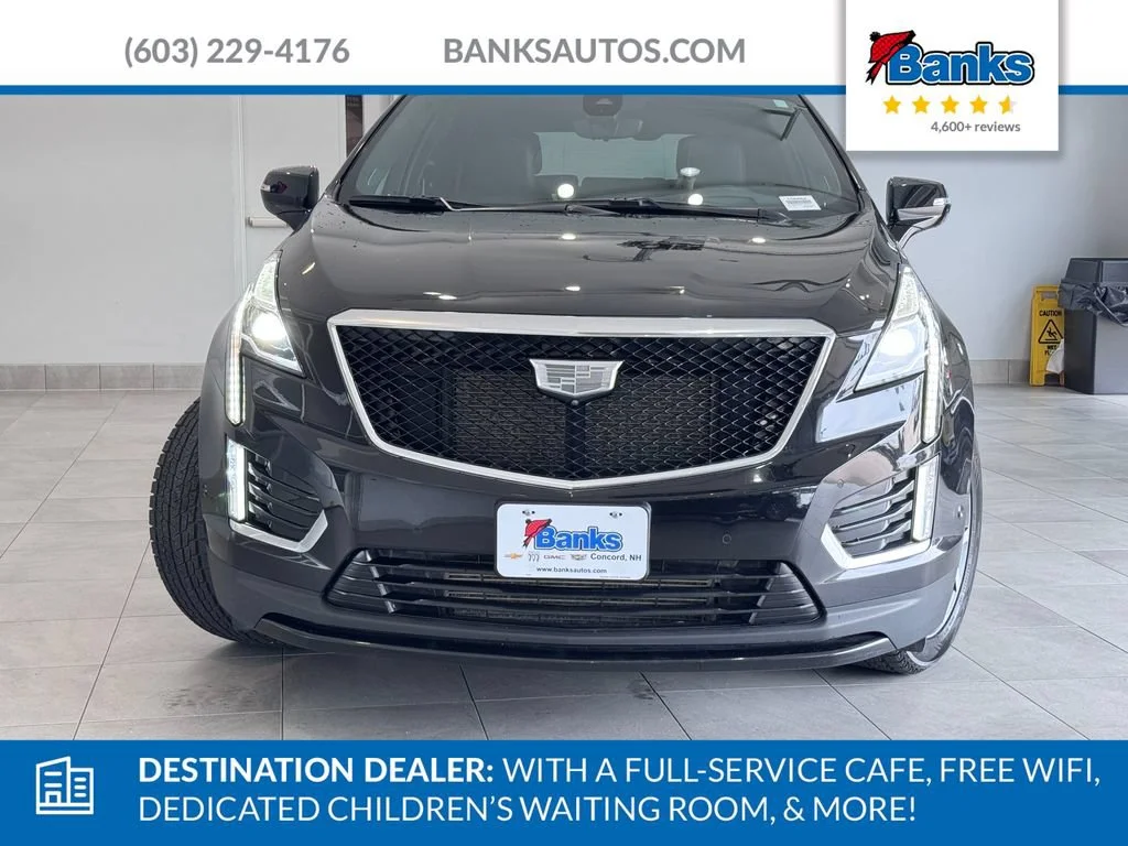 Certified Used 2024 Stellar Black Metallic Cadillac Sport image 3