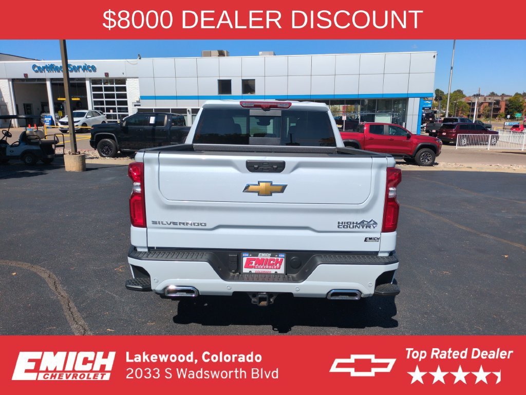 New 2026 Polar White Tricoat Chevrolet High Country image 4