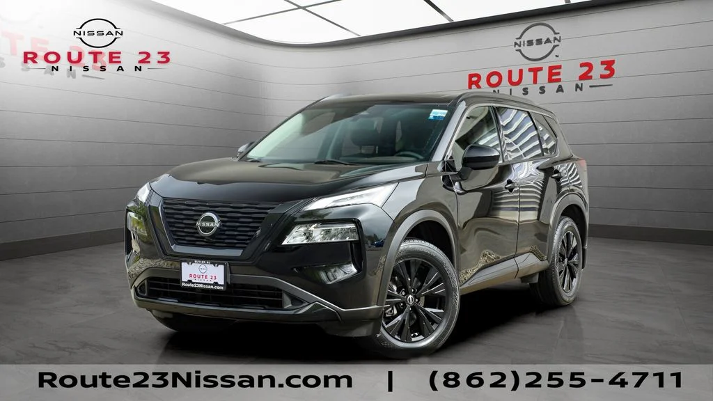 Certified Used 2023 Black Nissan SV image 1