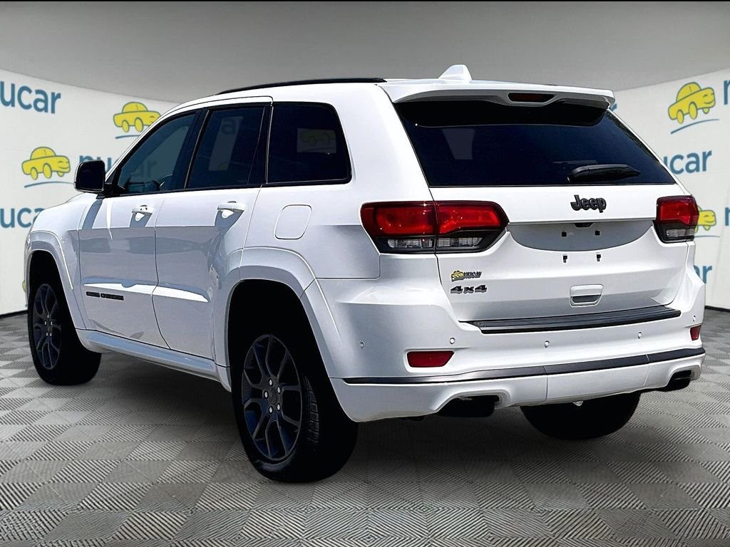 Used 2020 Bright White Clearcoat Jeep High Altitude image 4