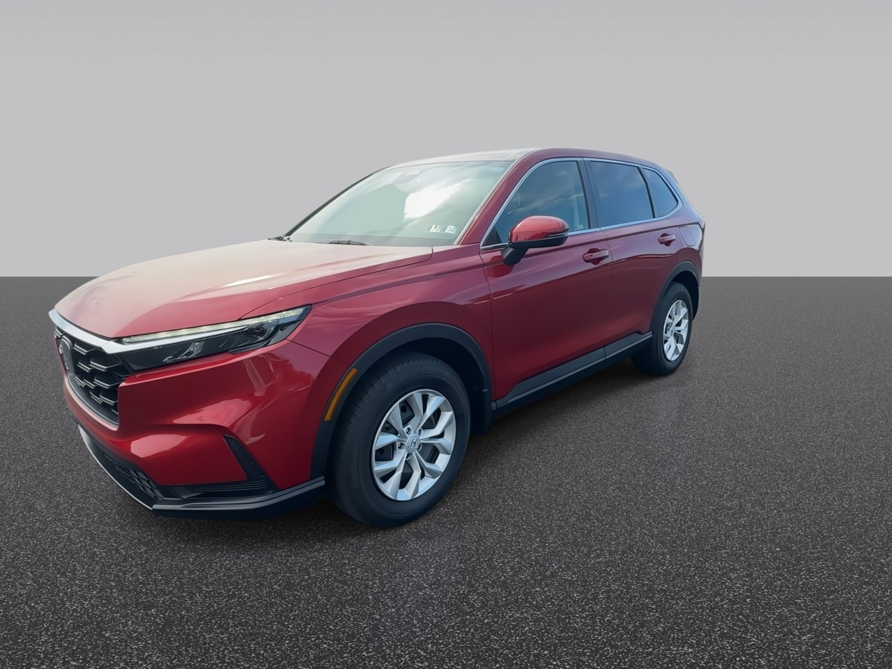 New 2026 Radiant Red Metallic Honda AWD LX image 4
