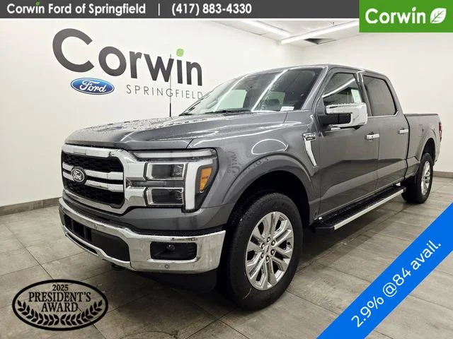 New 2026 Carbonized Gray Metallic Ford Lariat® image 1