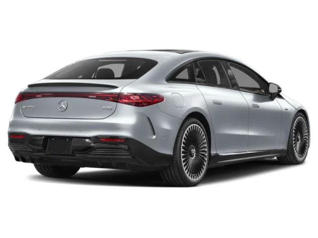 Used 2023 Diamond White Mercedes-Benz AMG® EQS 4MATIC image 2