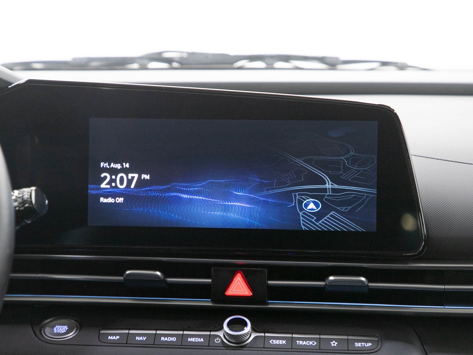 Used 2025 Intense Blue Hyundai SEL Convenience IVT image 17