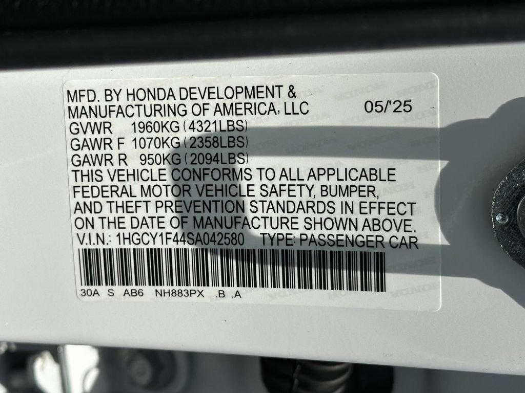 2025 Honda Accord SE - Photo 29