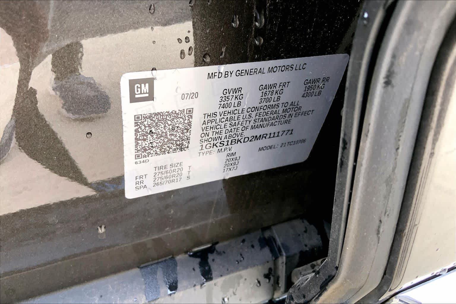 Used 2021 Smokey Quartz Metallic GMC SLT image 35