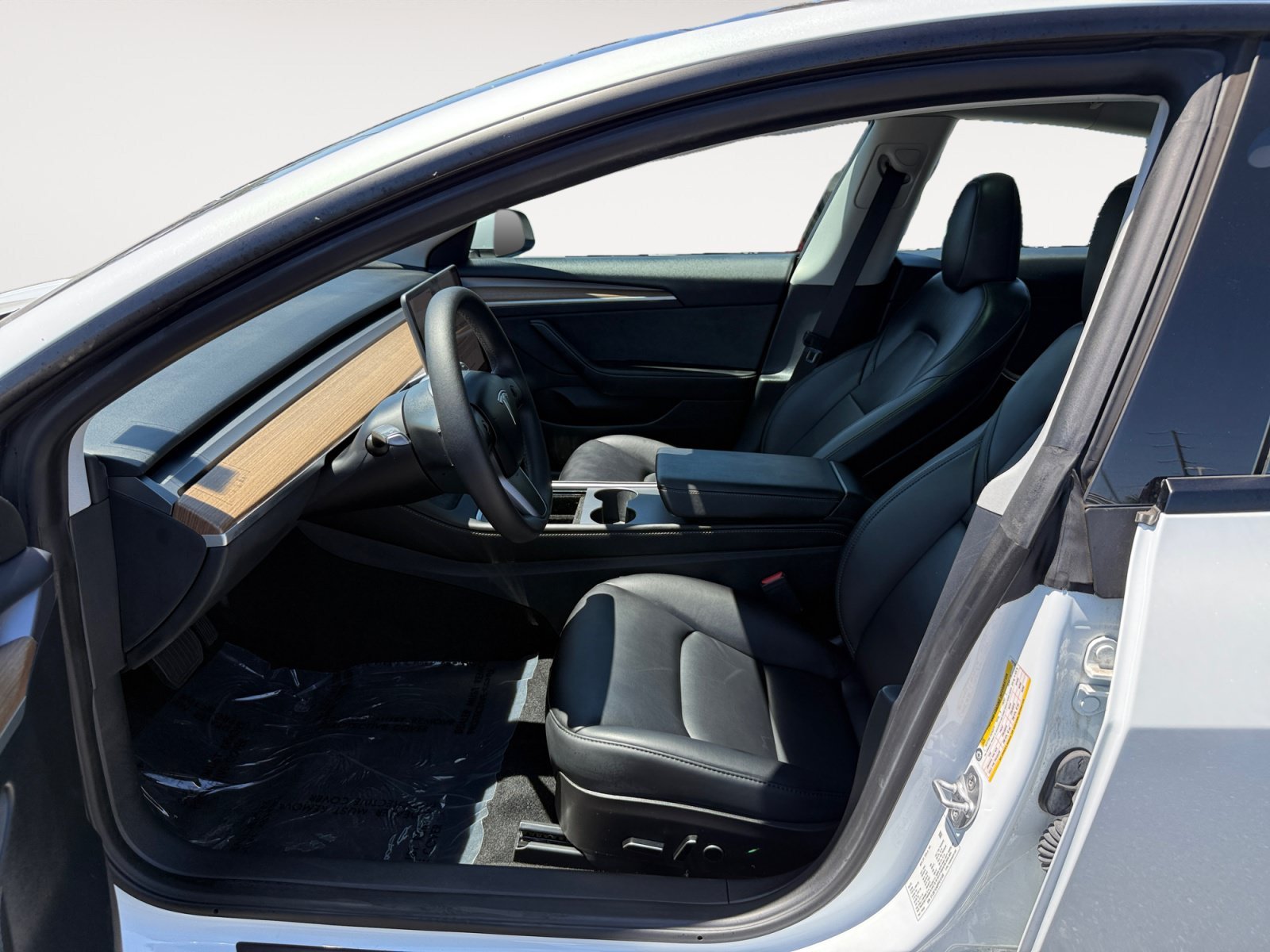 Used 2023 Pearl White Multi Coat Tesla Base image 10