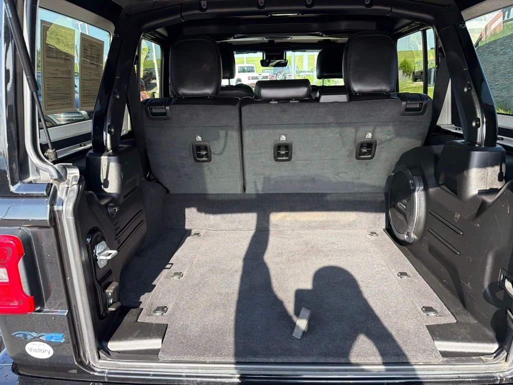 Used 2021 Black Jeep Unlimited Sahara 4xe image 15