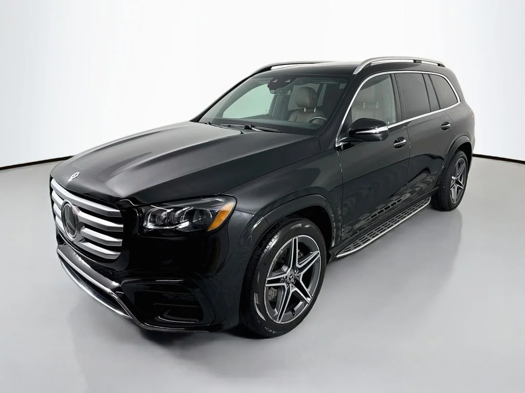 Used 2024 Black Mercedes-Benz GLS 450 image 1