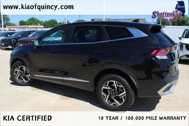 Certified Used 2024 Black Kia LX image 3