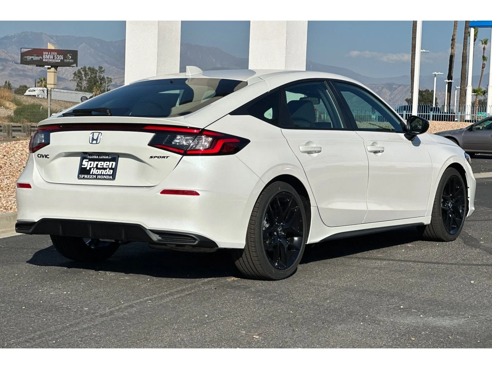 New 2026 Platinum White Pearl Honda Sport image 4