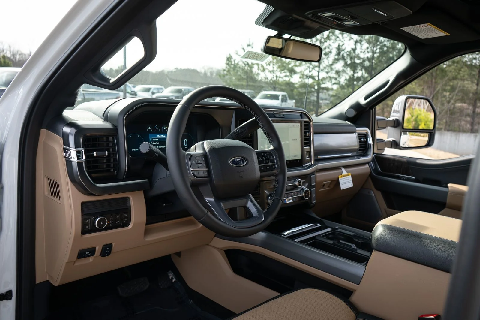 New 2026 Star White Metallic Tri-Coat Ford F-250® Lariat® image 25