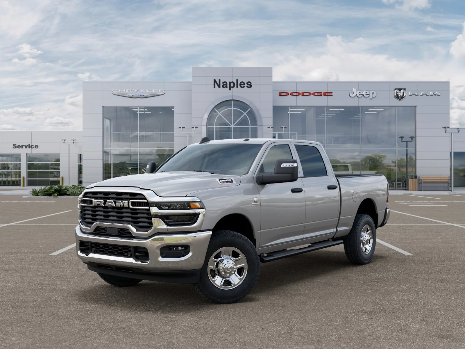 New 2026 Silver-Zynith Exterior Paint RAM Tradesman image 27