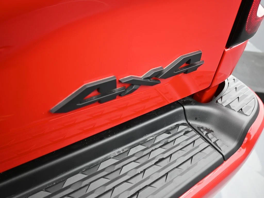 New 2026 Flame Red Clear-Coat Exterior Paint RAM Big Horn image 34