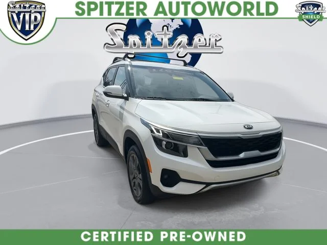 Certified 2021 Kia Seltos S with VIN KNDEU2AA2M7049792 for sale in Cleveland, OH