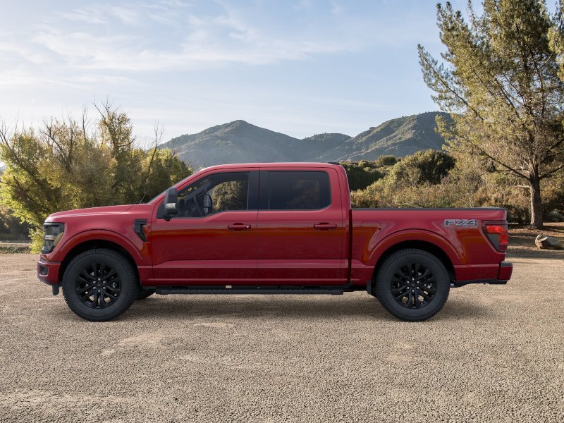 New 2025 Rapid Red Metallic Tinted Clearcoat Ford XLT image 31