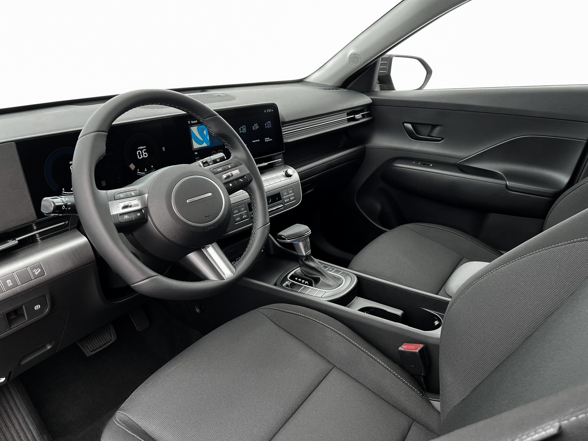 New 2025 Orange Hyundai SEL FWD image 9