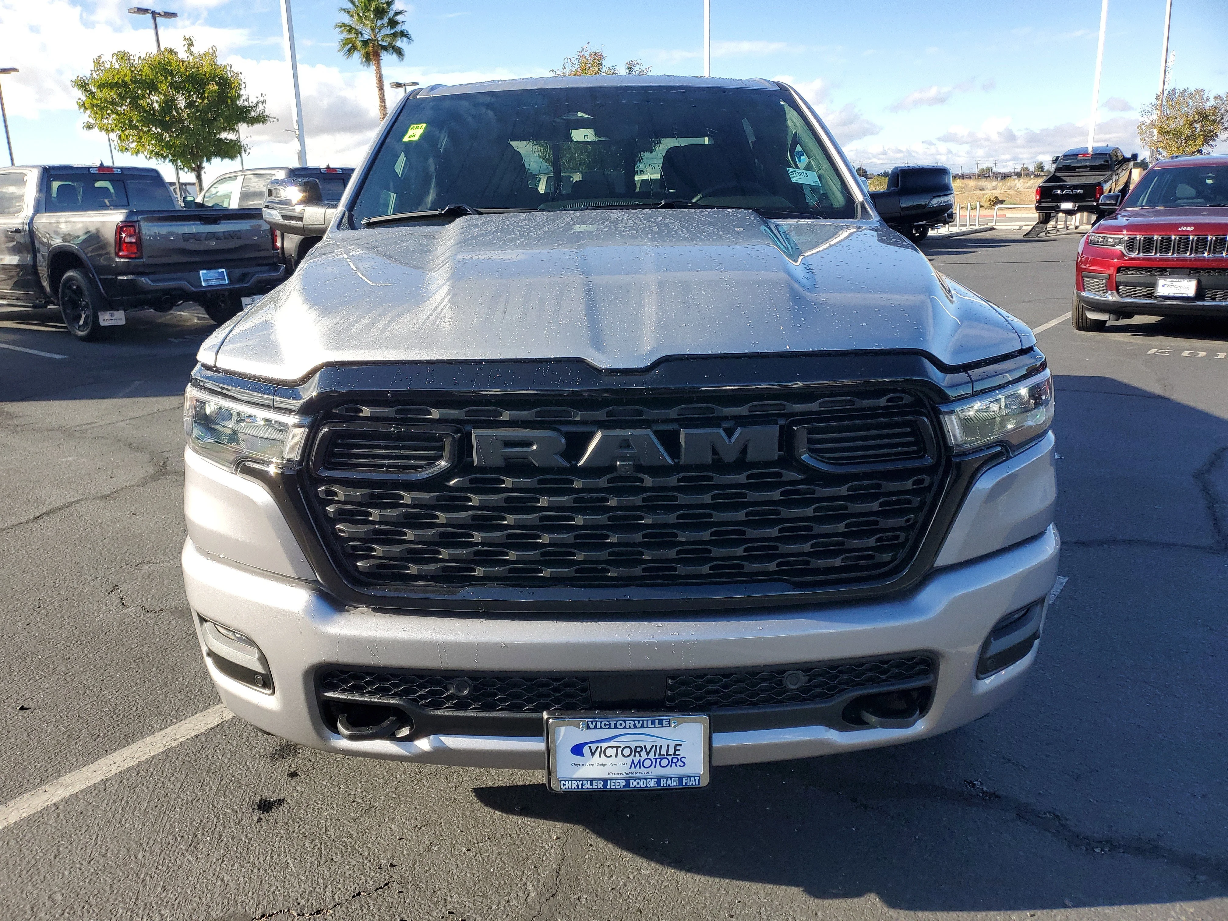 New 2026 Billet Silver Metallic Clear-Coat Exterior Paint RAM Big Horn/Lone Star image 9