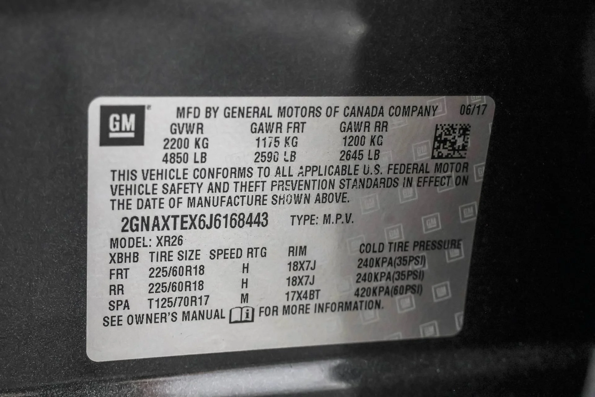 Used 2018 NIGHTFALL GRAY METALLIC Chevrolet LT image 50