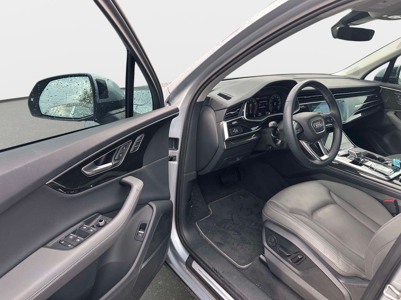 Certified Used 2025 Satellite Silver Metallic Audi Premium Plus image 11
