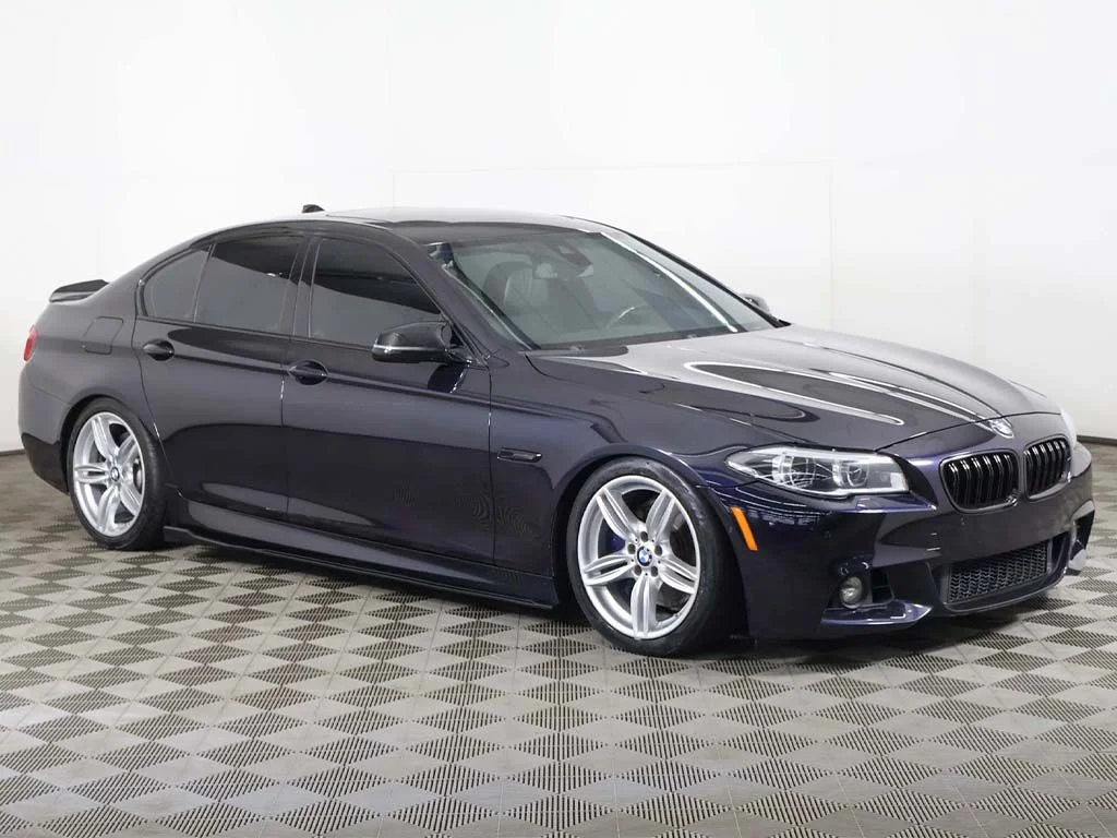 Used 2015 Carbon Black Metallic BMW 550i image 59