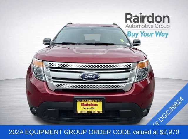 Used 2013 Ruby Red Metallic Ford XLT image 2