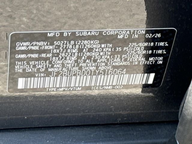 Used 2026 Gray Subaru Premium image 31