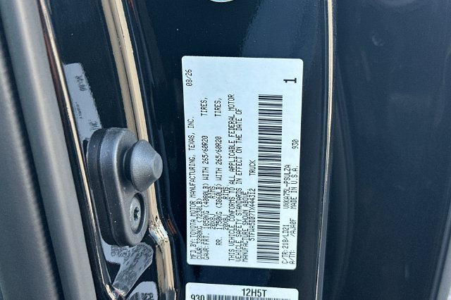 New 2026 Midnight Black Metallic Toyota  Limited image 26