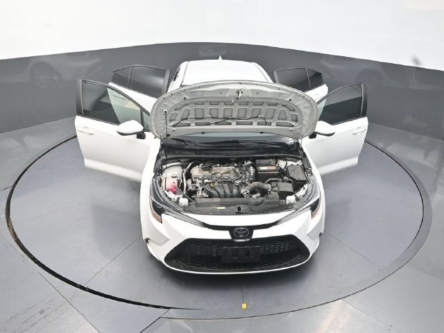 Used 2021 White Toyota LE image 40