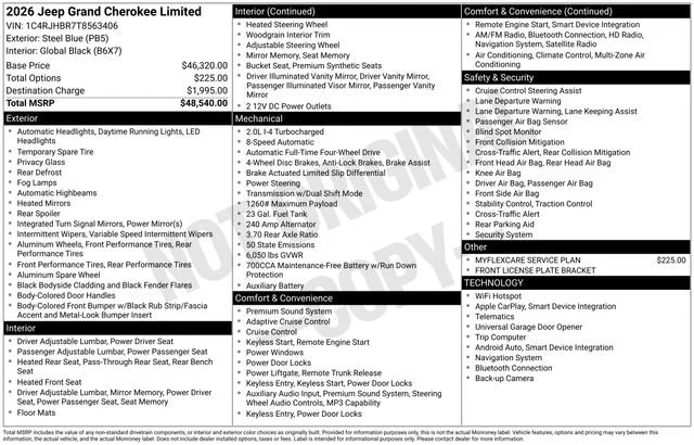 New 2026 Steel Blue Exterior Paint Jeep Limited image 33