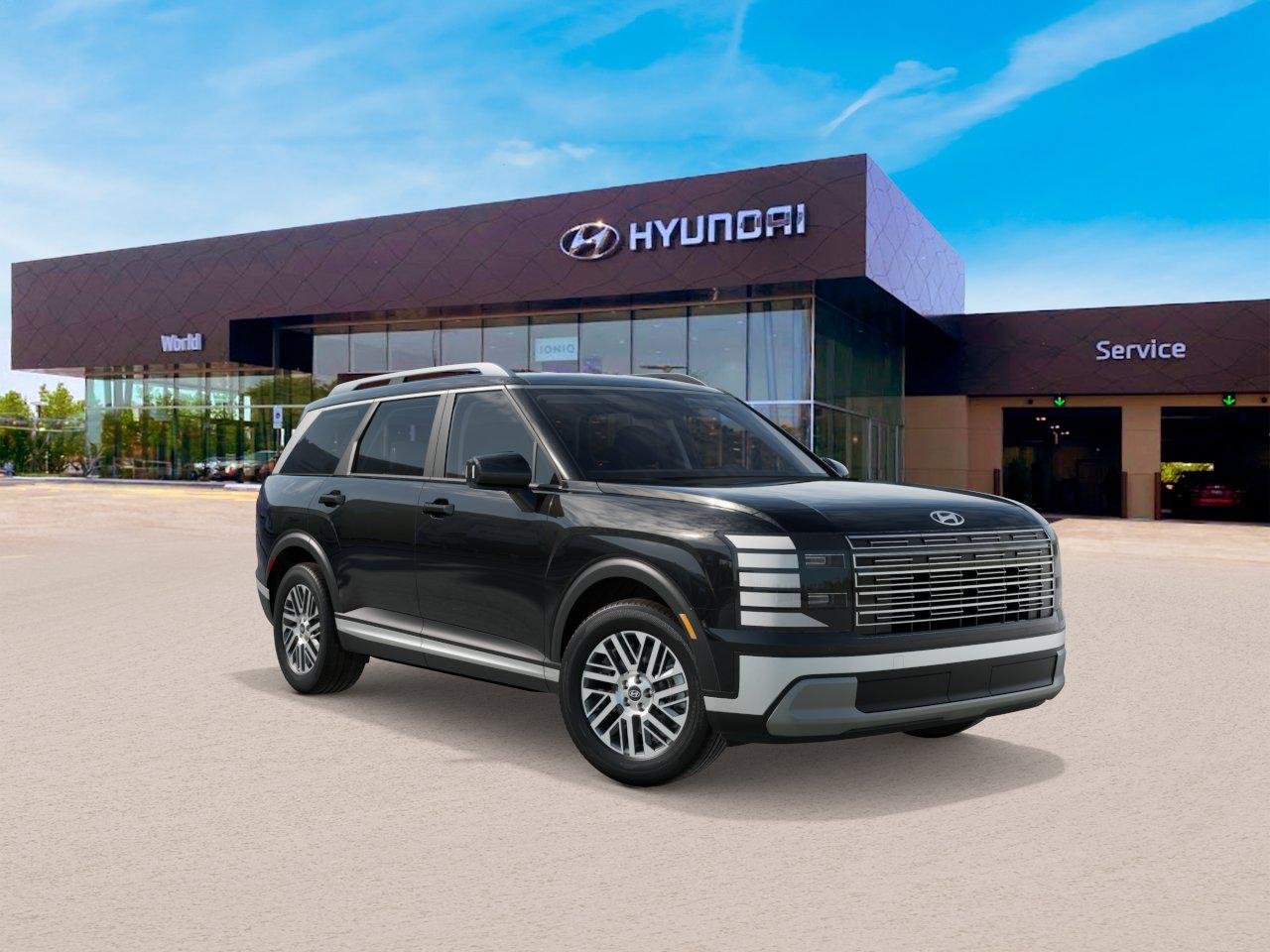 New 2026 Abyss Black Pearl Hyundai SEL AWD image 2