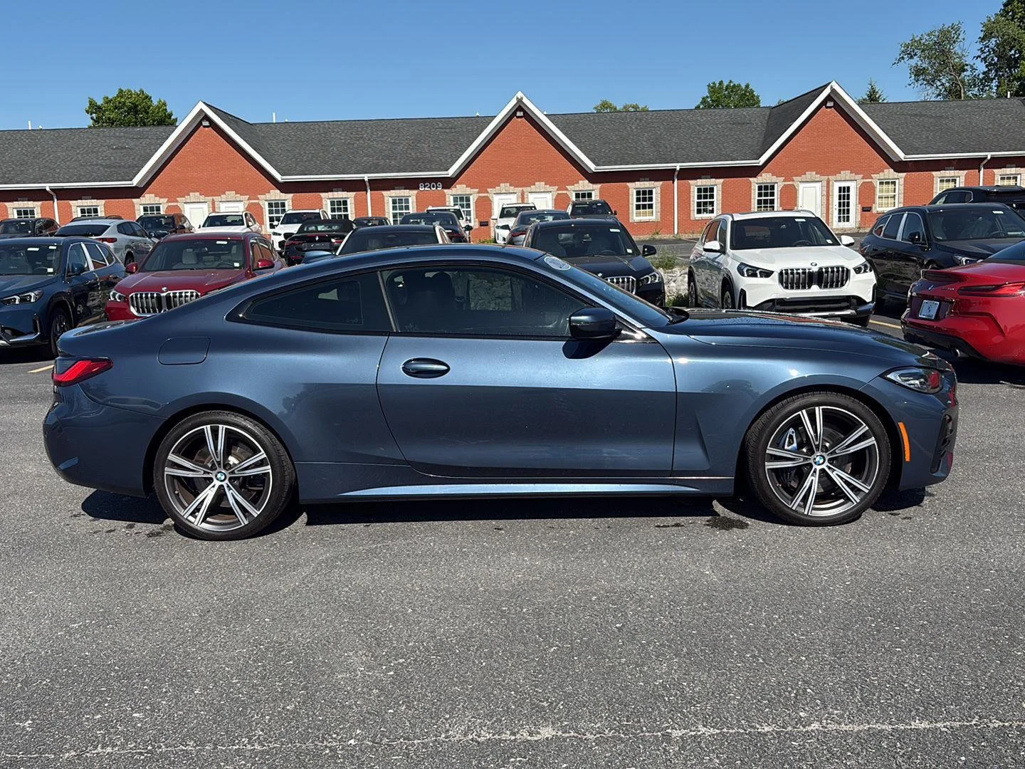 Used 2021 Arctic Race Blue Metallic BMW 430i xDrive image 2