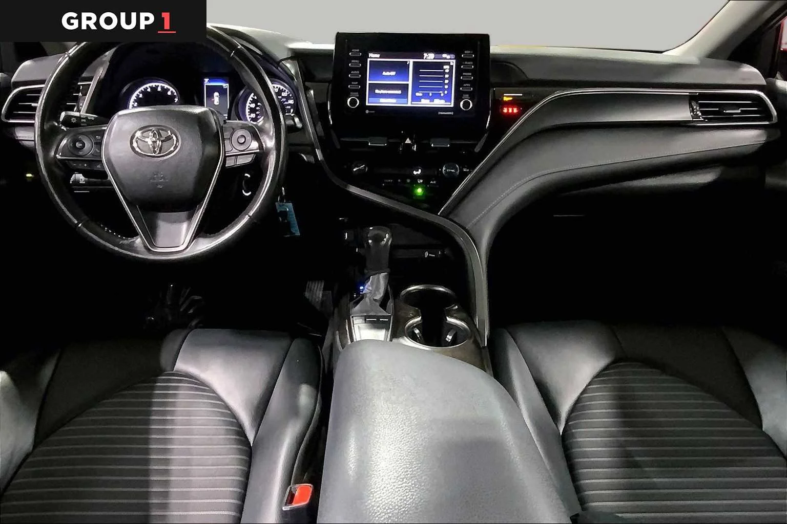 Certified Used 2024 Cavalry Blue Toyota SE image 16