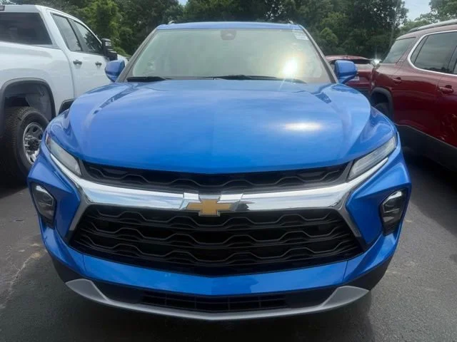 Used 2024 Riptide Blue Metallic Chevrolet 2LT image 2