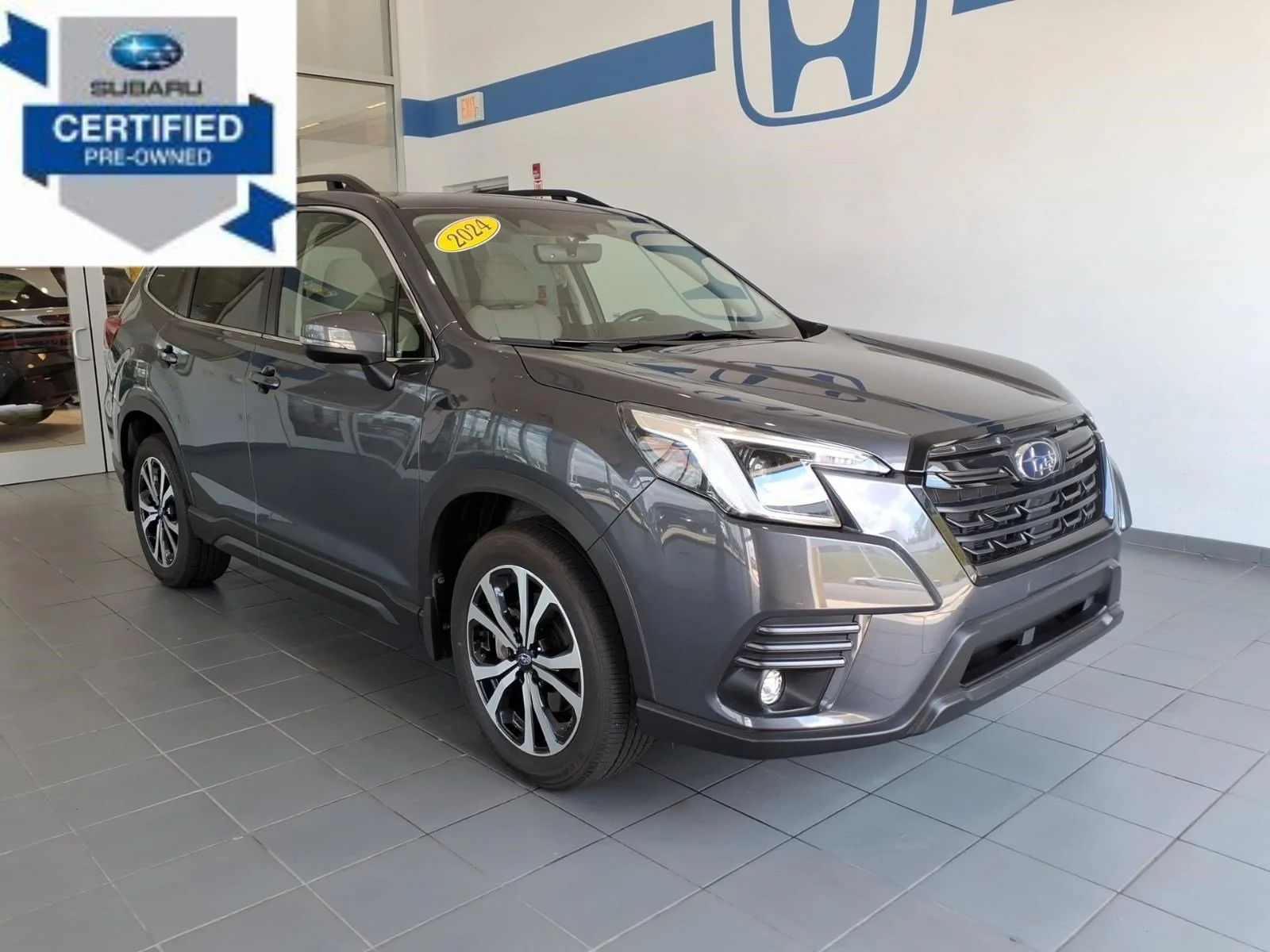 Used 2024 Magnetite Gray Metallic Subaru Limited image 1