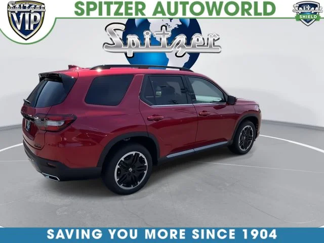 New 2026 Radiant Red Metallic II Honda AWD Touring Blackout image 9