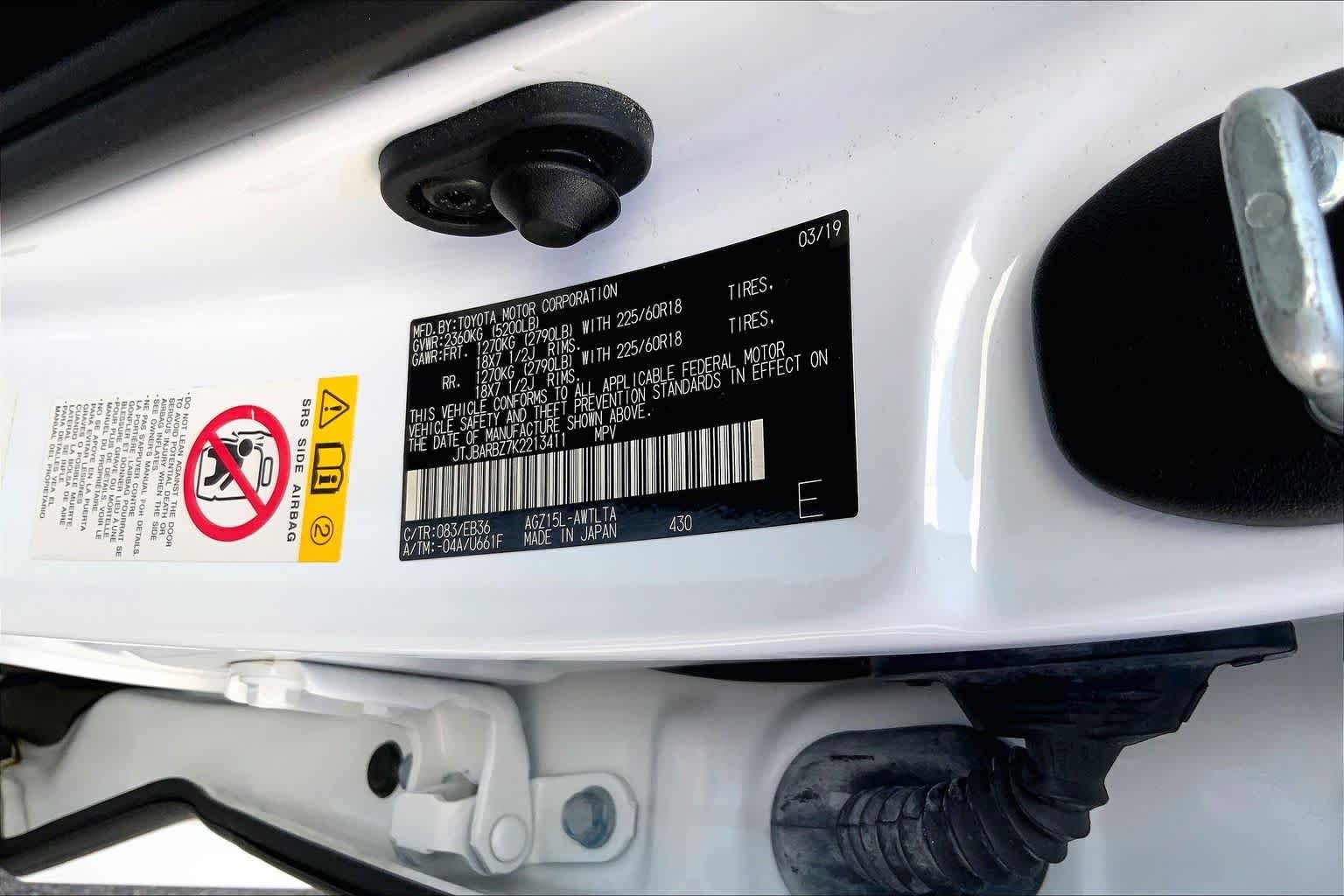 Used 2019 Ultra White Lexus F SPORT image 35