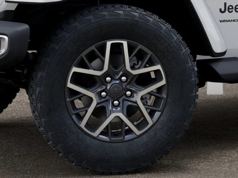 New 2026 Bright White Clear-Coat Exterior Paint Jeep Sahara image 35