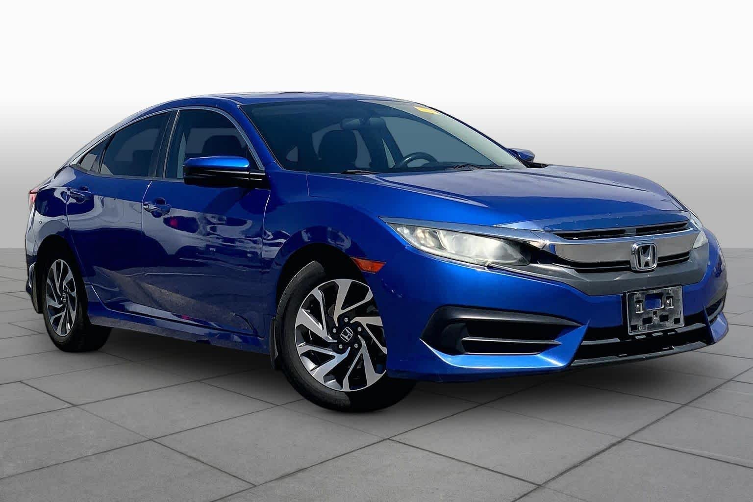Used 2018 Crystal Black Pearl Honda EX image 3